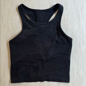 lululemon Black Ebb to Street Crop Tank